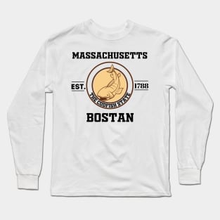 Massachusetts State Long Sleeve T-Shirt